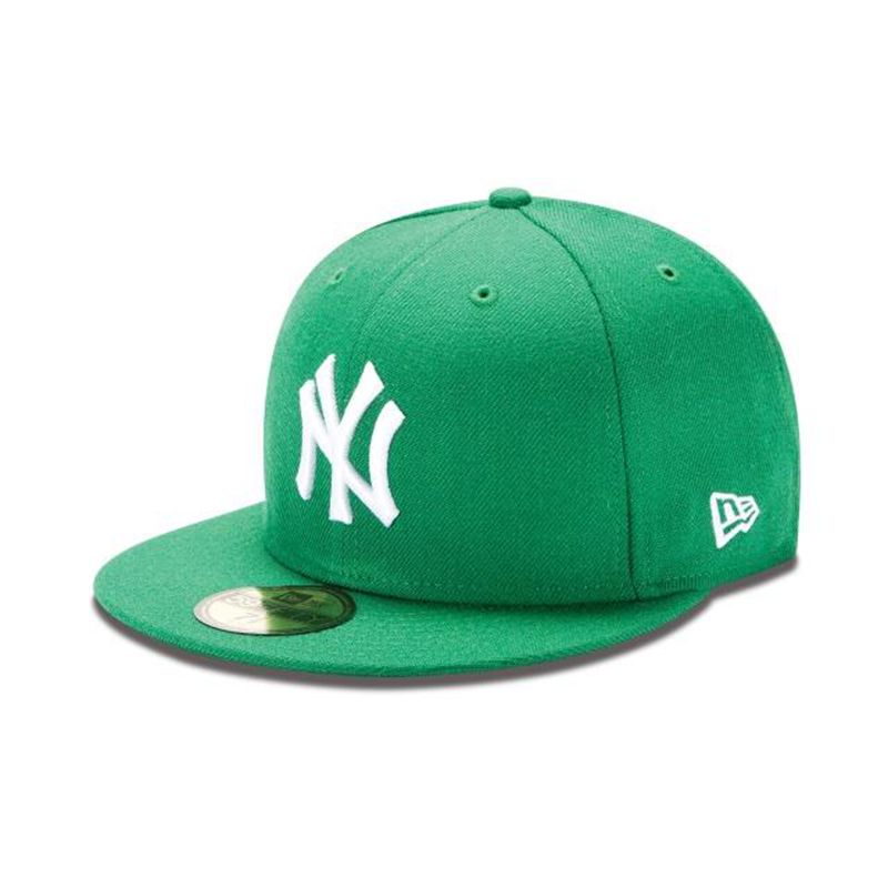 MLB New York Yankees Basic 59Fifty Fitted (ISA5650) - Green New Era Caps